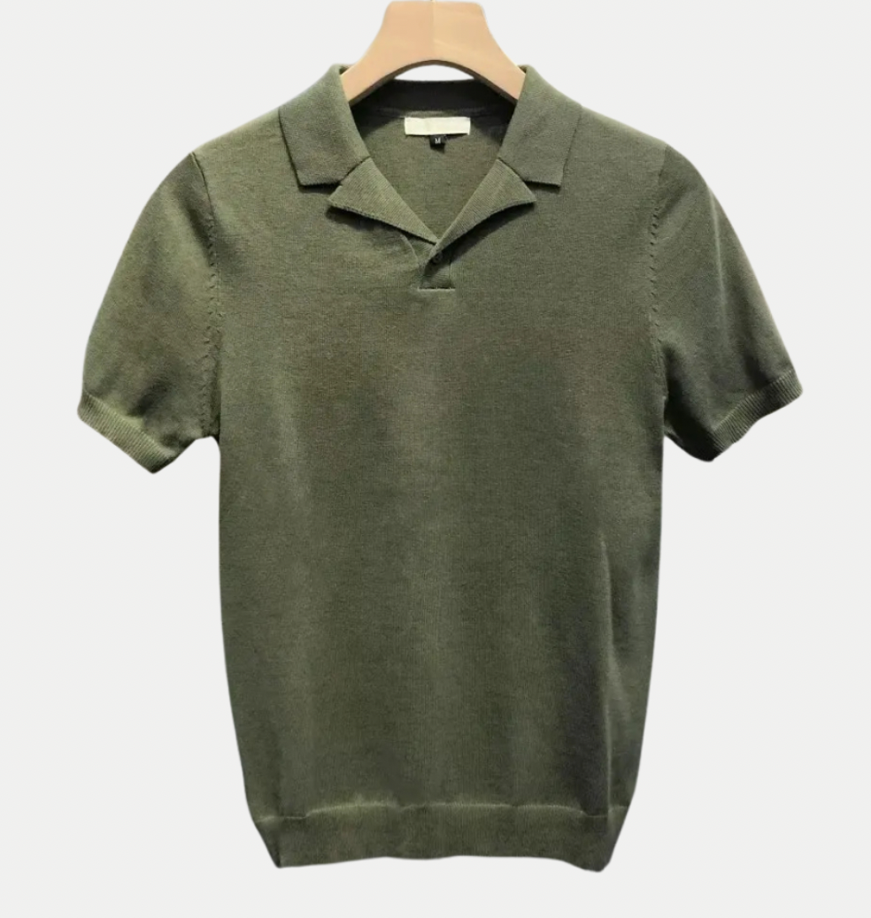 Classic Dark Green Polo Shirt for Men – Timeless, Breathable and Versatile