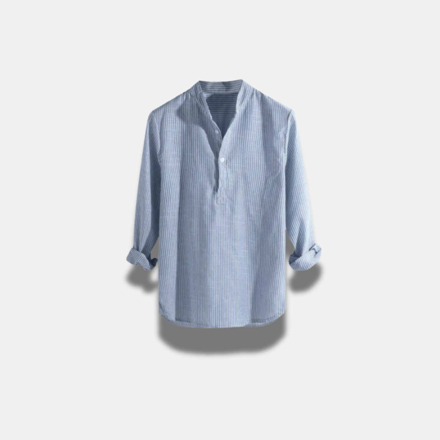 Men cotton long sleeve shirt – classic fit and elevated simplicity