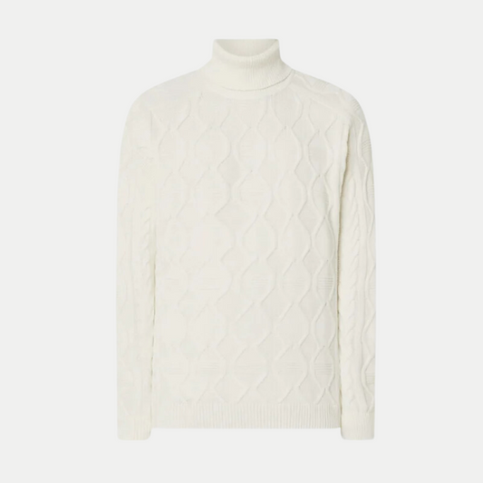 Off-White Wool Sweater for Women – Soft Timeless and Versatile