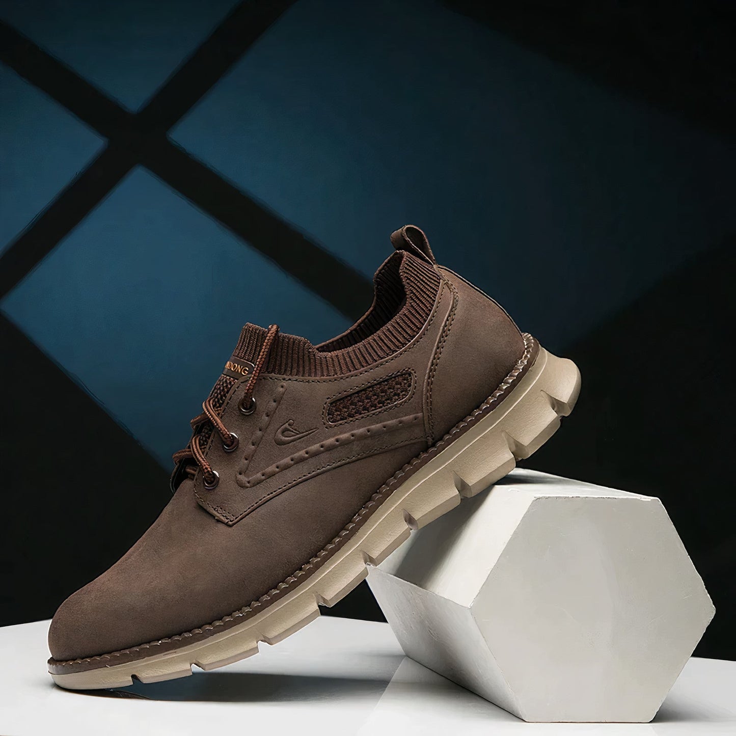 Premium Leather Lace Up Shoes for Men – All Day Comfort and Style